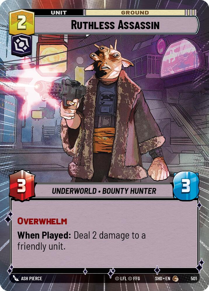 Ruthless Assassin (501) (Hyperspace) (501) [Shadows of the Galaxy] | Odin's Place