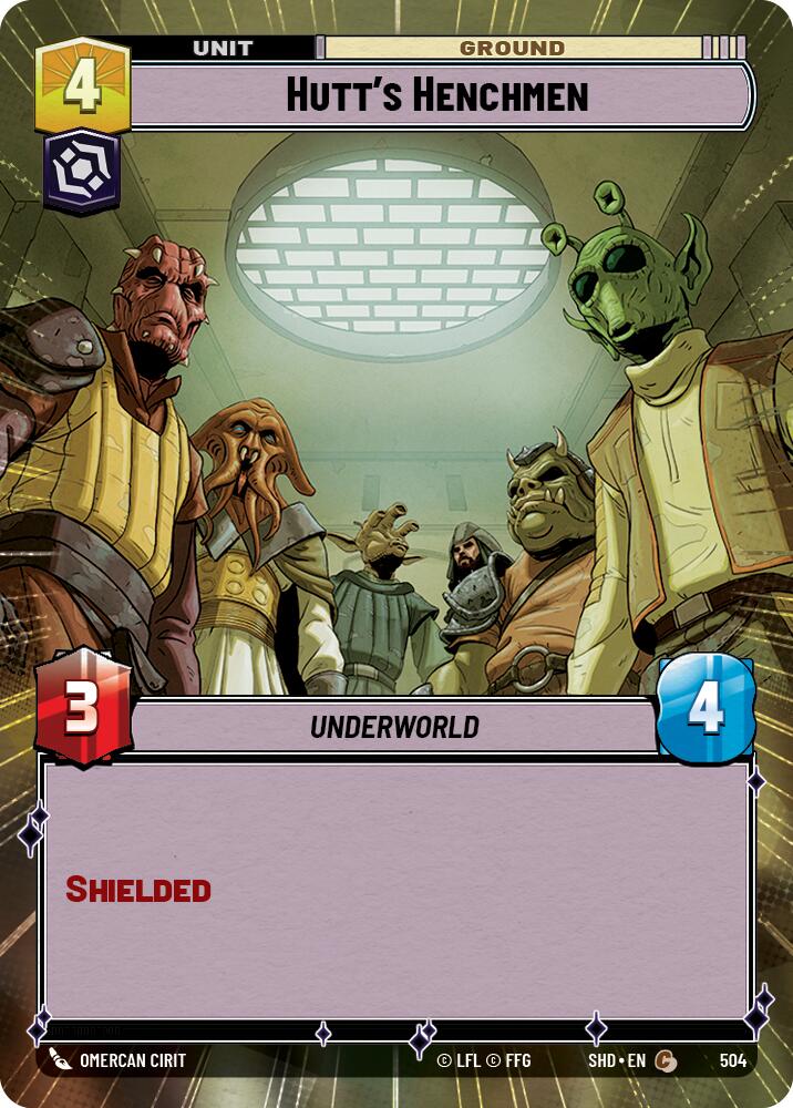 Hutt's Henchmen (504) (Hyperspace) (504) [Shadows of the Galaxy] | Odin's Place
