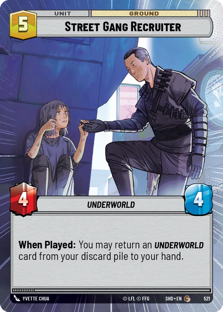 Street Gang Recruiter (521) (Hyperspace) (521) [Shadows of the Galaxy] | Odin's Place
