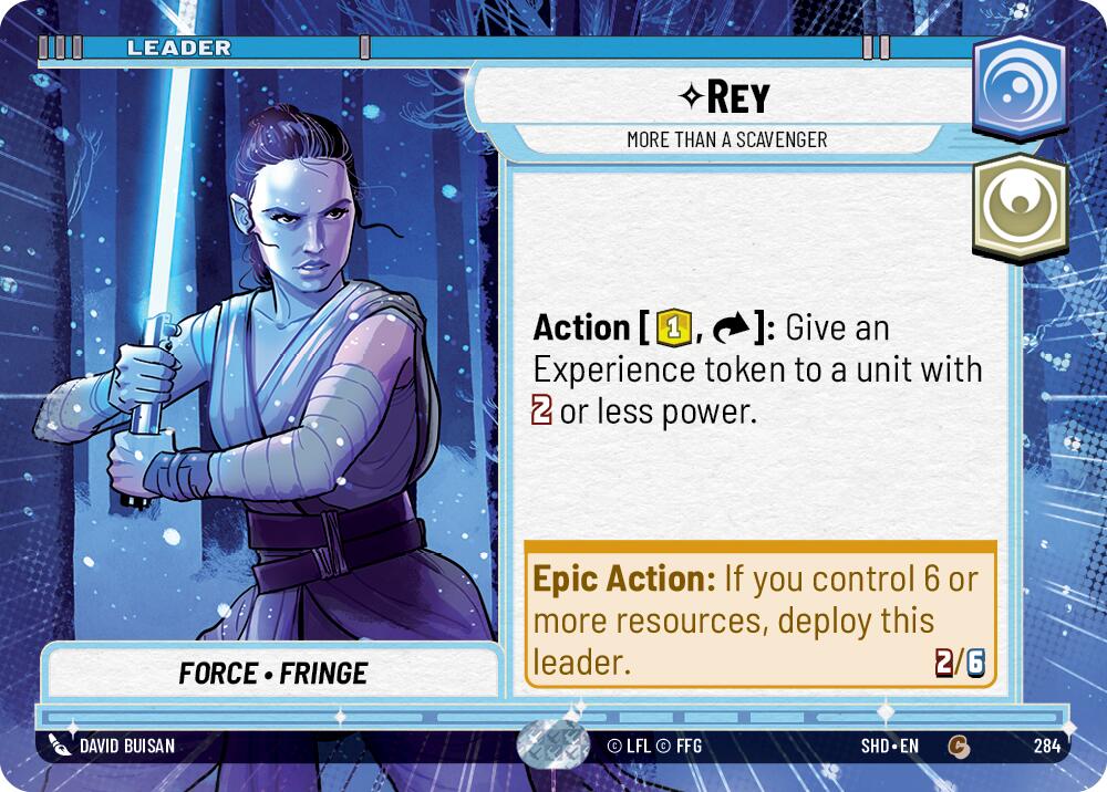 Rey - More Than a Scavenger (284) (Hyperspace) (284) [Shadows of the Galaxy] | Odin's Place