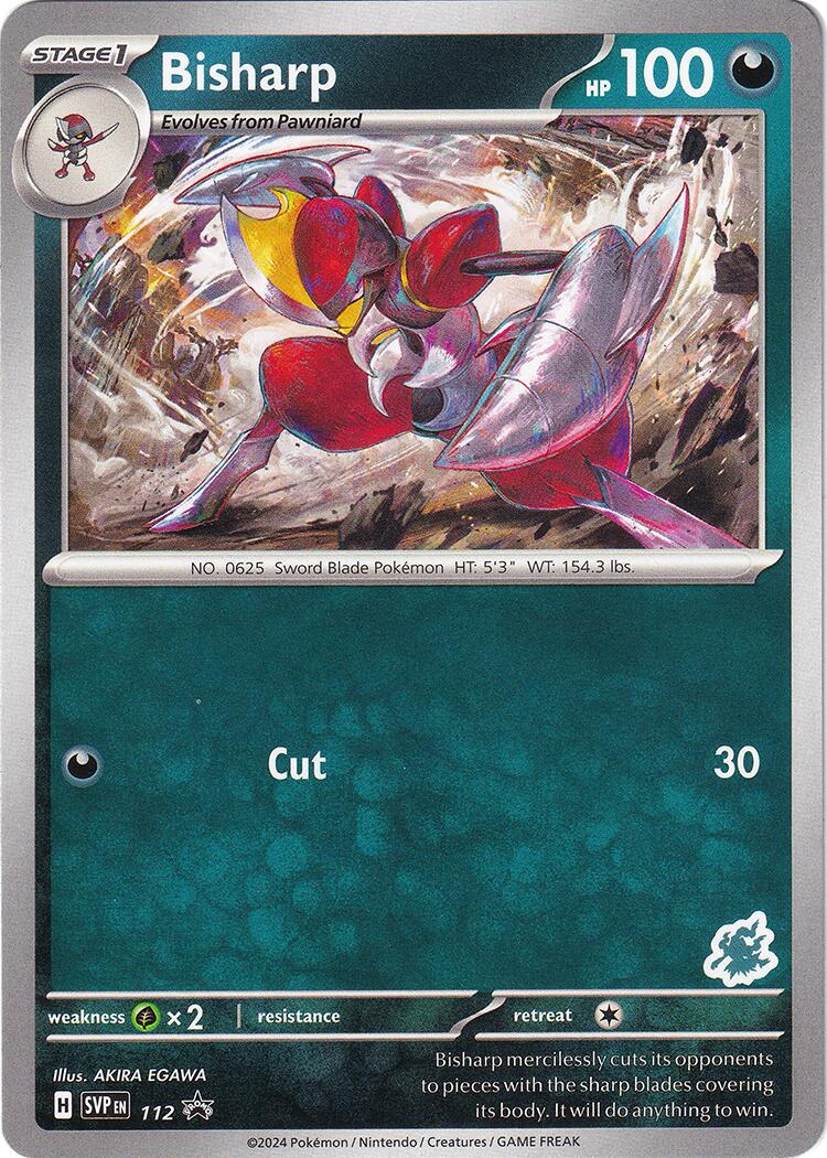 Bisharp (112) (Darkrai Deck) [Battle Academy 2024] | Odin's Place