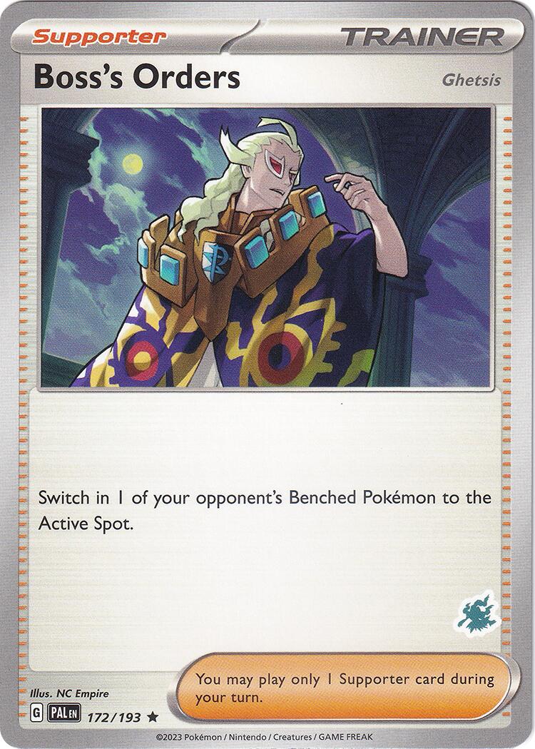 Boss's Orders (172/193) (Darkrai Deck) [Battle Academy 2024] | Odin's Place