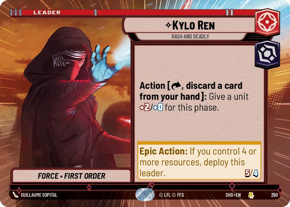 Kylo Ren - Rash and Deadly (290) (Hyperspace) (290) [Shadows of the Galaxy] | Odin's Place