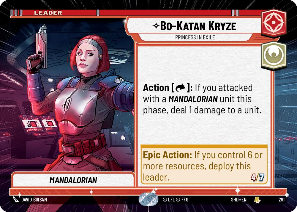 Bo-Katan Kryze - Princess in Exile (291) (Hyperspace) (291) [Shadows of the Galaxy] | Odin's Place