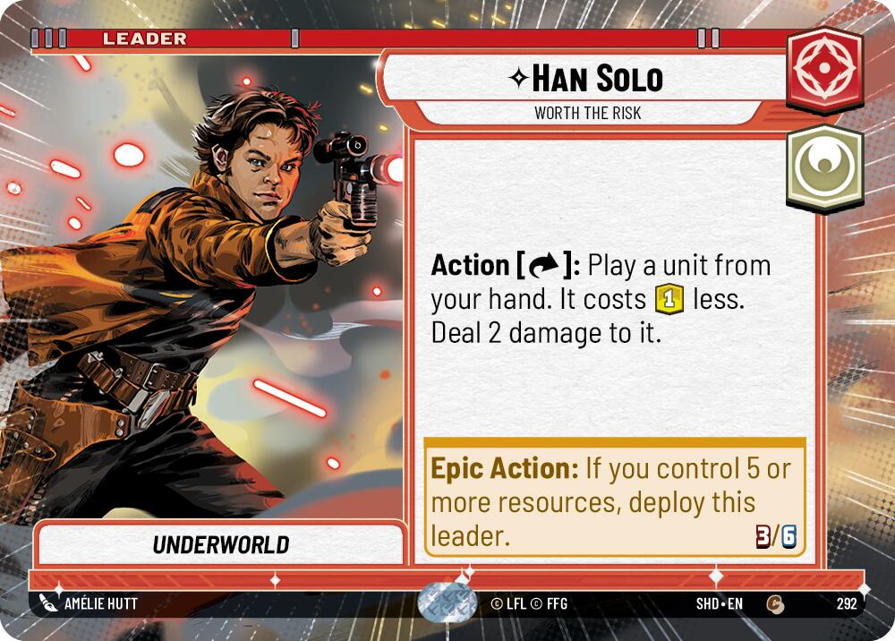 Han Solo - Worth the Risk (292) (Hyperspace) (292) [Shadows of the Galaxy] | Odin's Place
