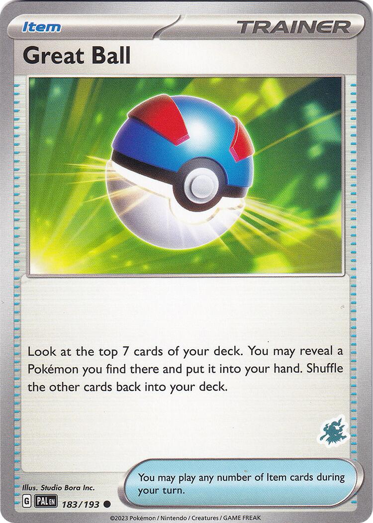 Great Ball (183/193) (Darkrai Deck) [Battle Academy 2024] | Odin's Place