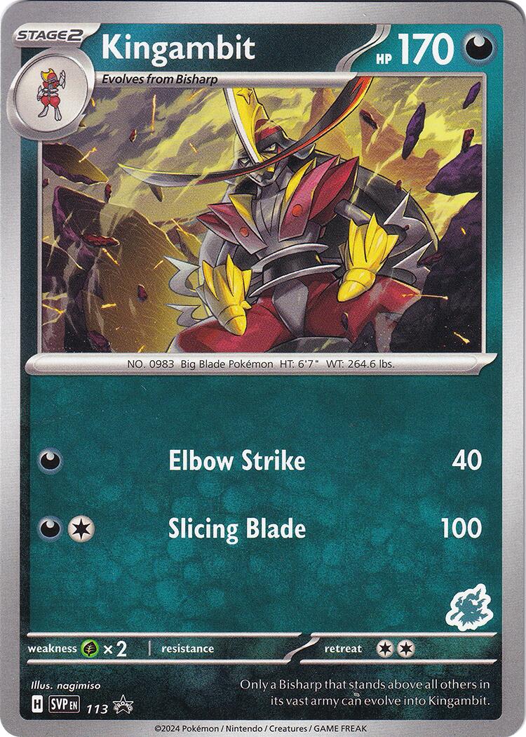 Kingambit (113) (Darkrai Deck) [Battle Academy 2024] | Odin's Place