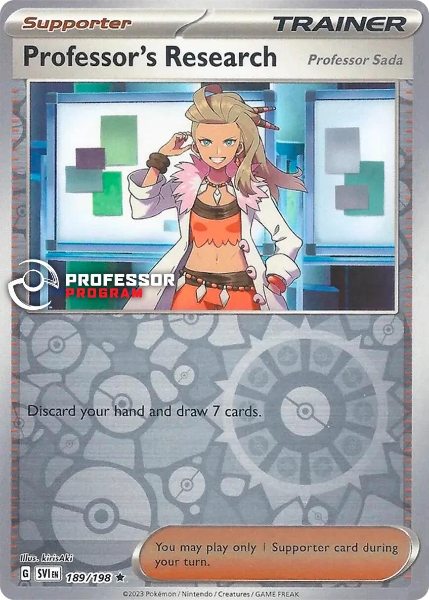 Professor's Research (189/198) (2023) [Professor Program Promos] | Odin's Place