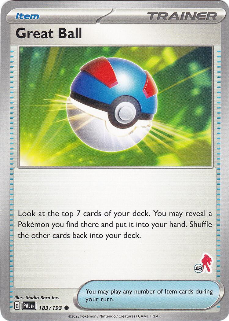 Great Ball (183/193) (Armarouge Stamp #43) [Battle Academy 2024] | Odin's Place