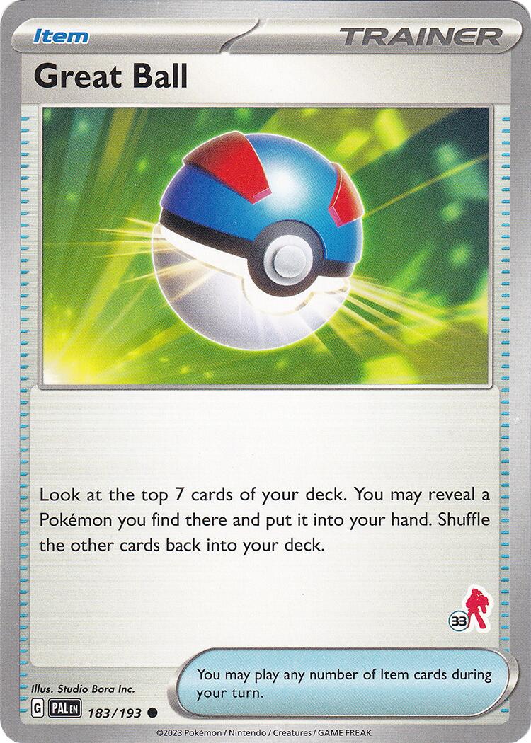 Great Ball (183/193) (Armarouge Stamp #33) [Battle Academy 2024] | Odin's Place