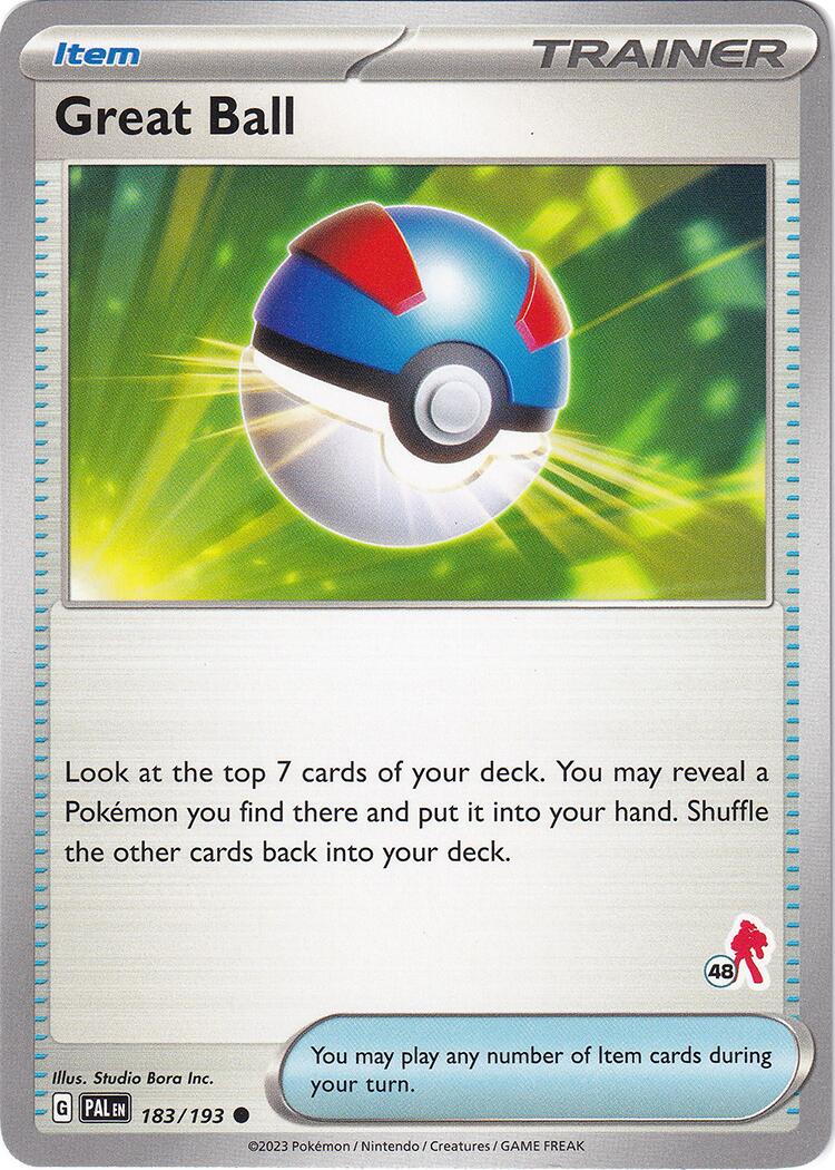 Great Ball (183/193) (Armarouge Stamp #48) [Battle Academy 2024] | Odin's Place