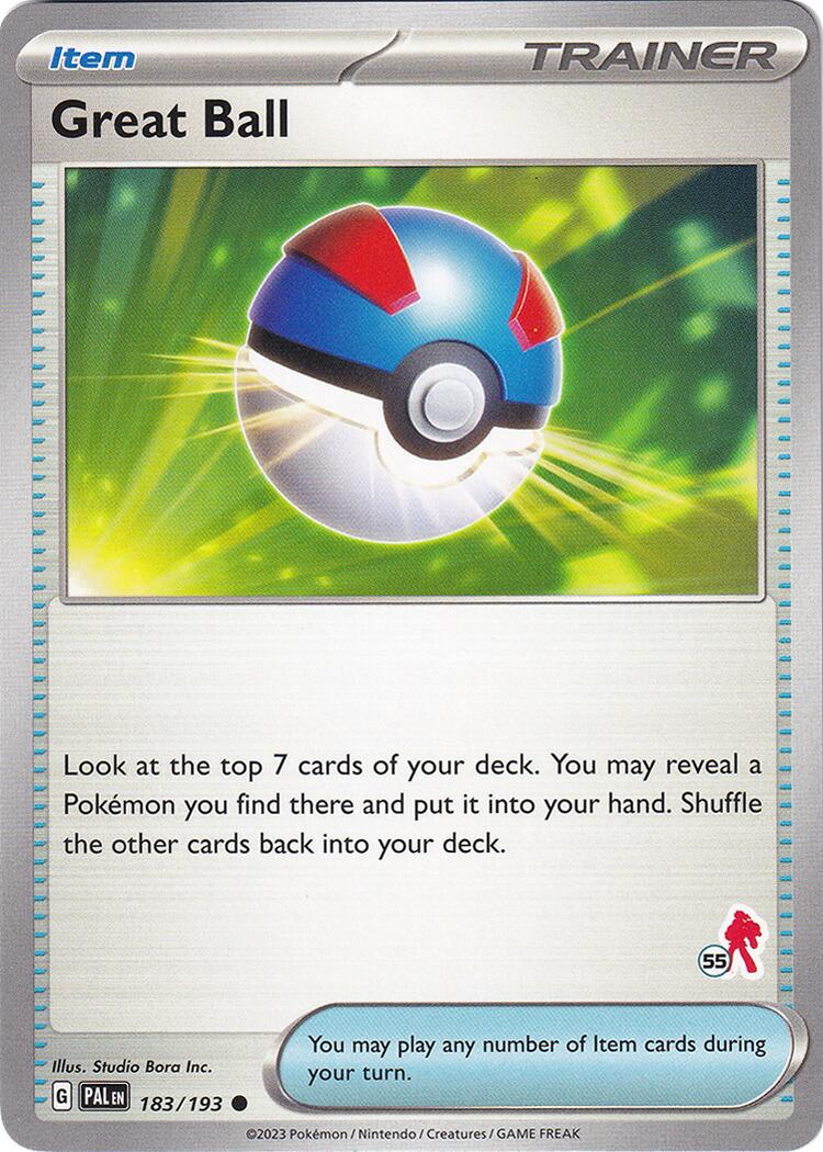Great Ball (183/193) (Armarouge Stamp #55) [Battle Academy 2024] | Odin's Place