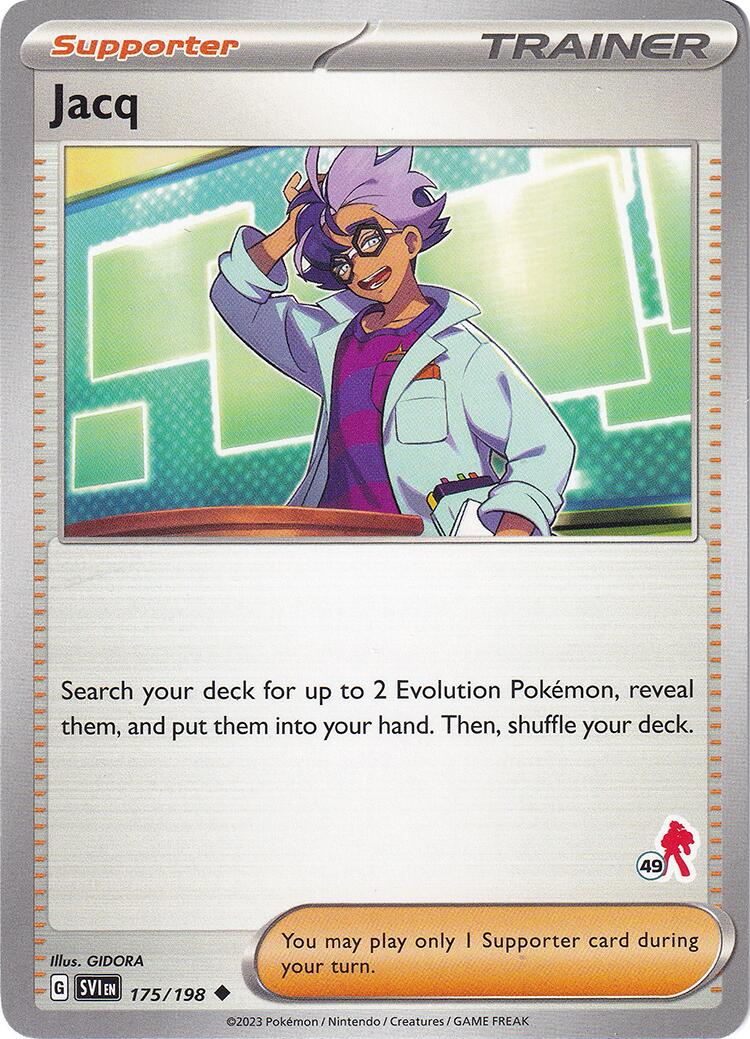 Jacq (175/198) (Armarouge Stamp #49) [Battle Academy 2024] | Odin's Place