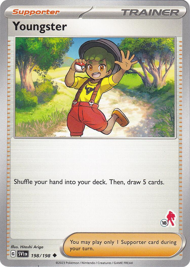 Youngster (198/198) (Armarouge Stamp #18) [Battle Academy 2024] | Odin's Place