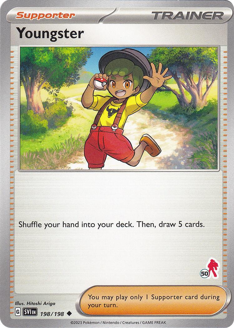 Youngster (198/198) (Armarouge Stamp #50) [Battle Academy 2024] | Odin's Place