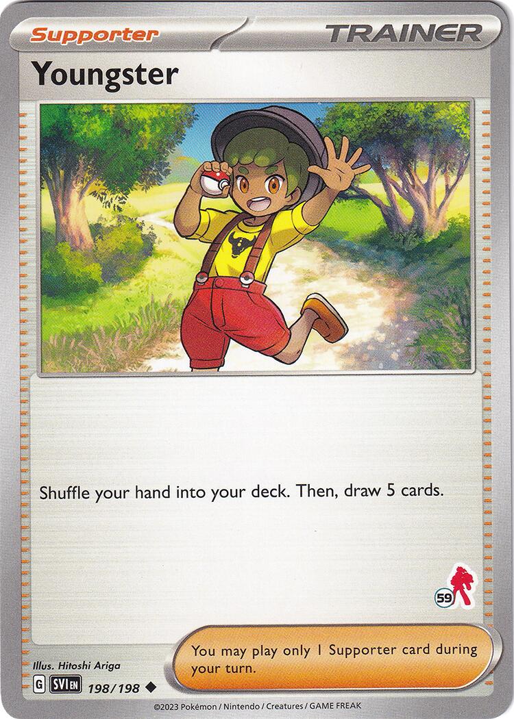 Youngster (198/198) (Armarouge Stamp #59) [Battle Academy 2024] | Odin's Place