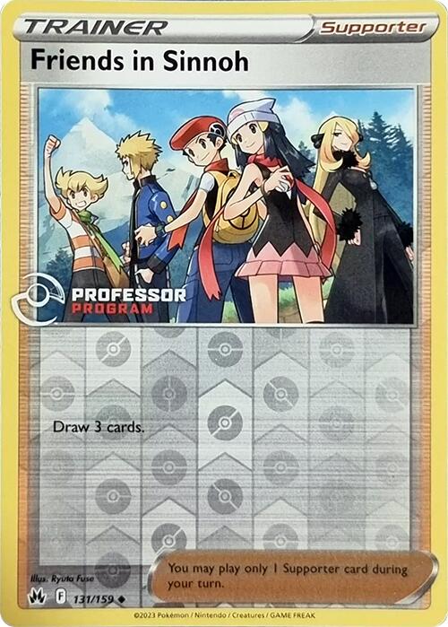 Friends in Sinnoh (131/159) (2023) [Professor Program Promos] | Odin's Place