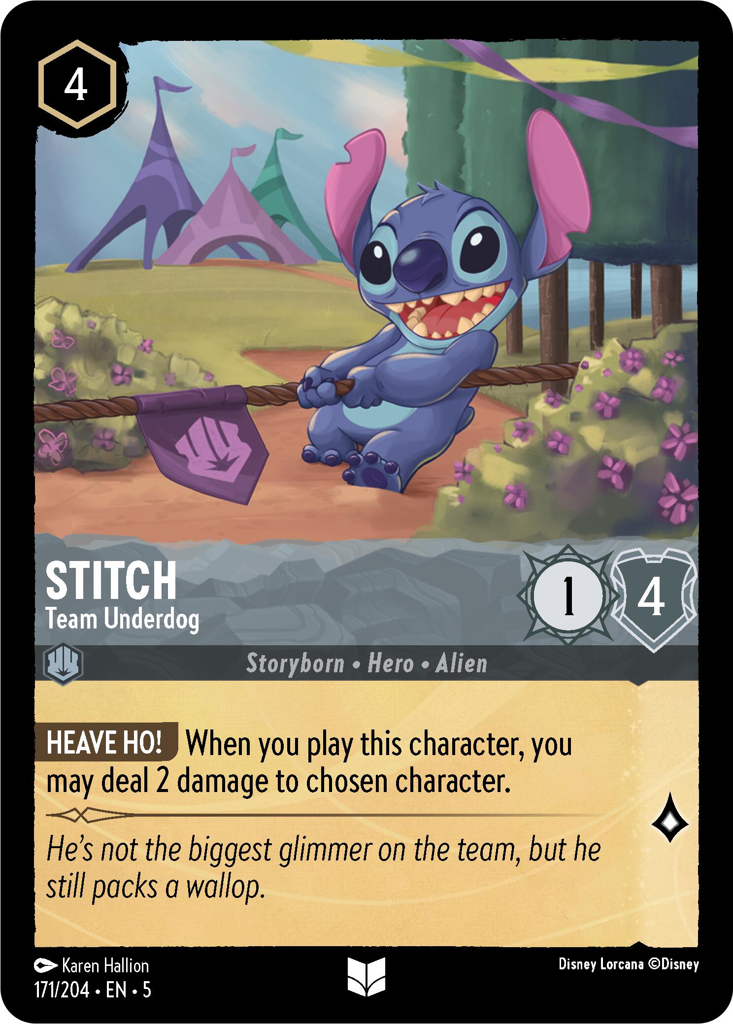 Stitch - Team Underdog (171/204) [Shimmering Skies] | Odin's Place