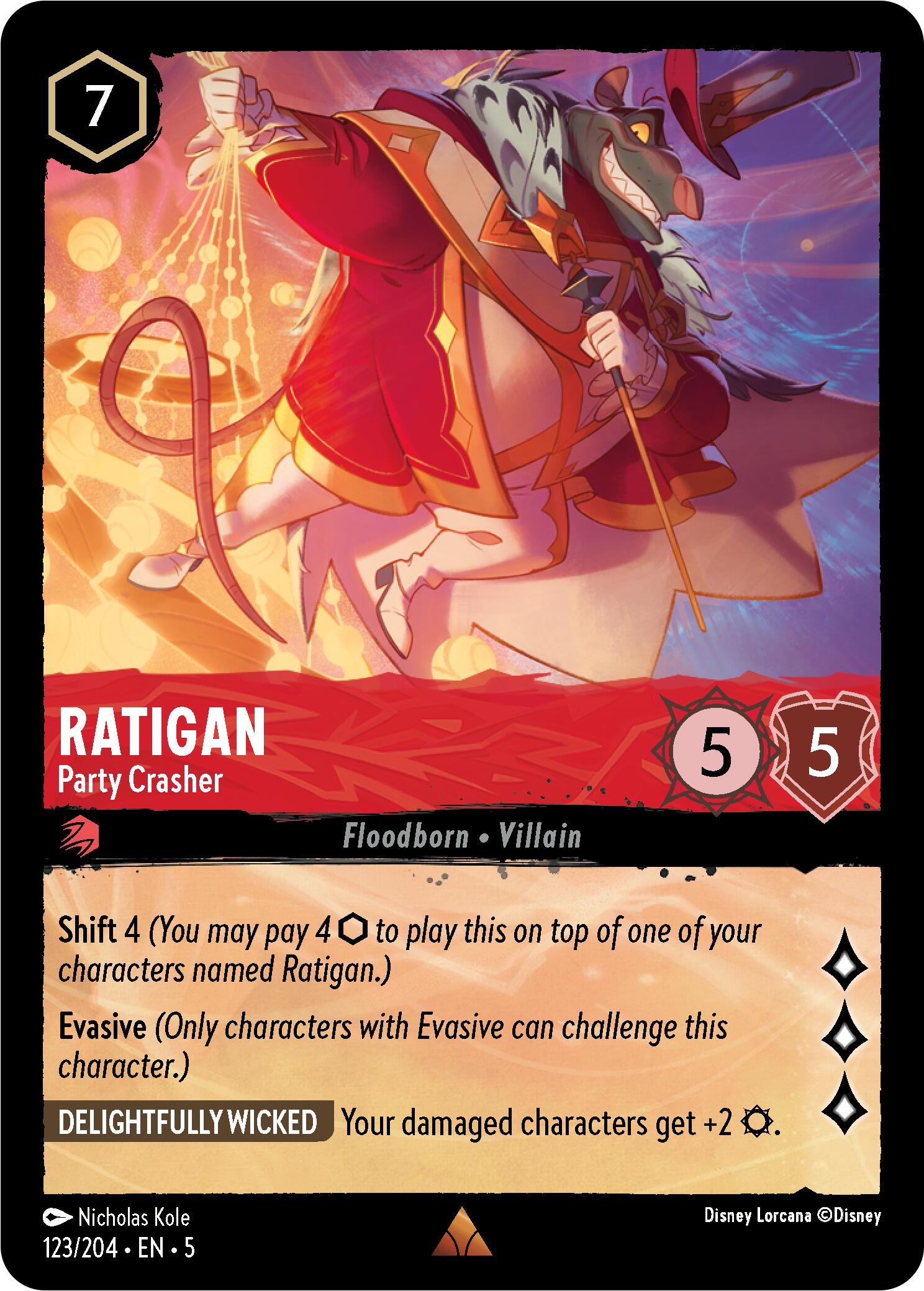 Ratigan - Party Crasher (123/204) [Shimmering Skies] | Odin's Place