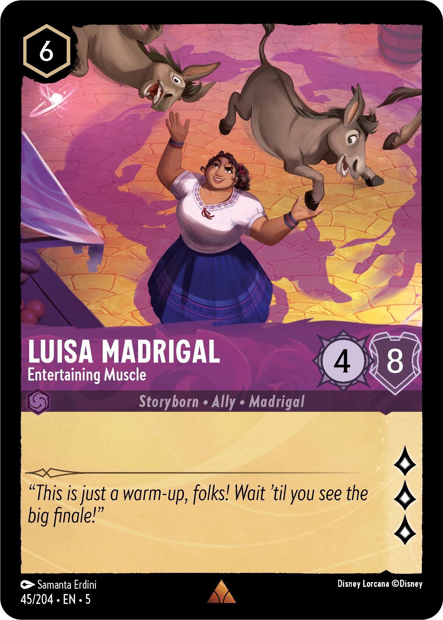 Luisa Madrigal - Entertaining Muscle (45/204) [Shimmering Skies] | Odin's Place