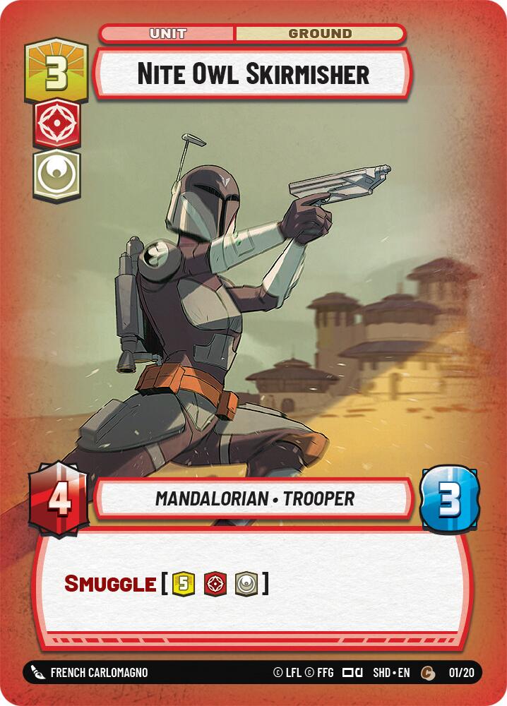 Nite Owl Skirmisher (01/20) (01/20) [Shadows of the Galaxy: Weekly Play] | Odin's Place