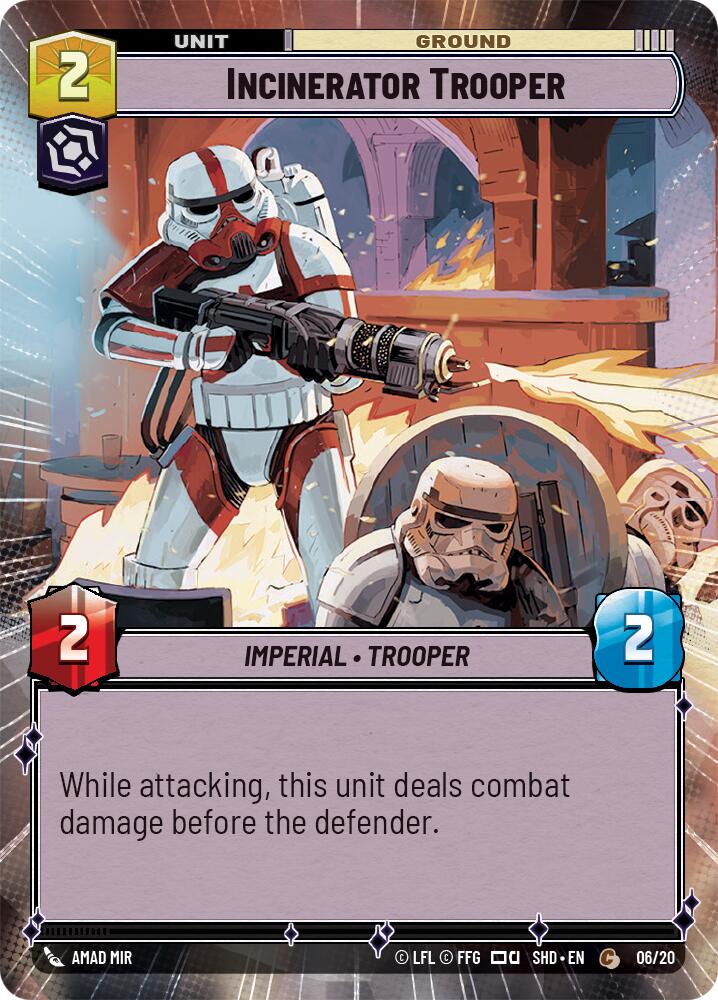 Incinerator Trooper (06/20) (Hyperspace) (06/20) [Shadows of the Galaxy: Weekly Play] | Odin's Place