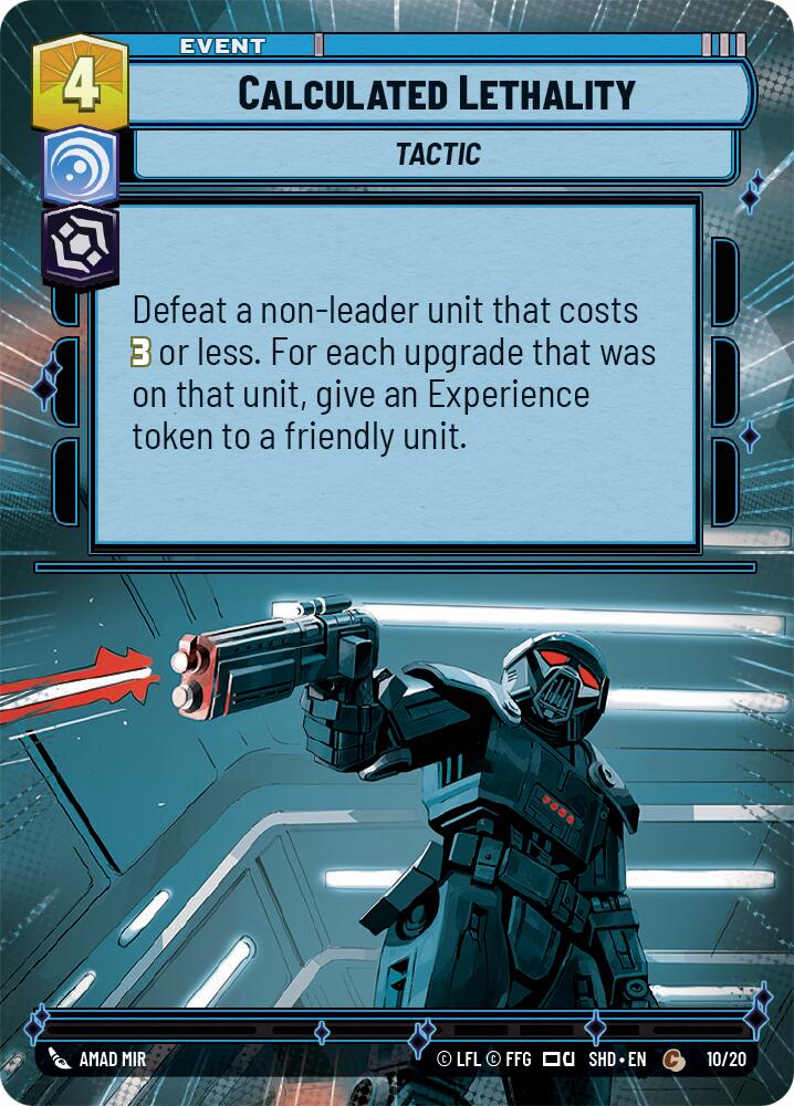 Calculated Lethality (10/20) (Hyperspace) (10/20) [Shadows of the Galaxy: Weekly Play] | Odin's Place