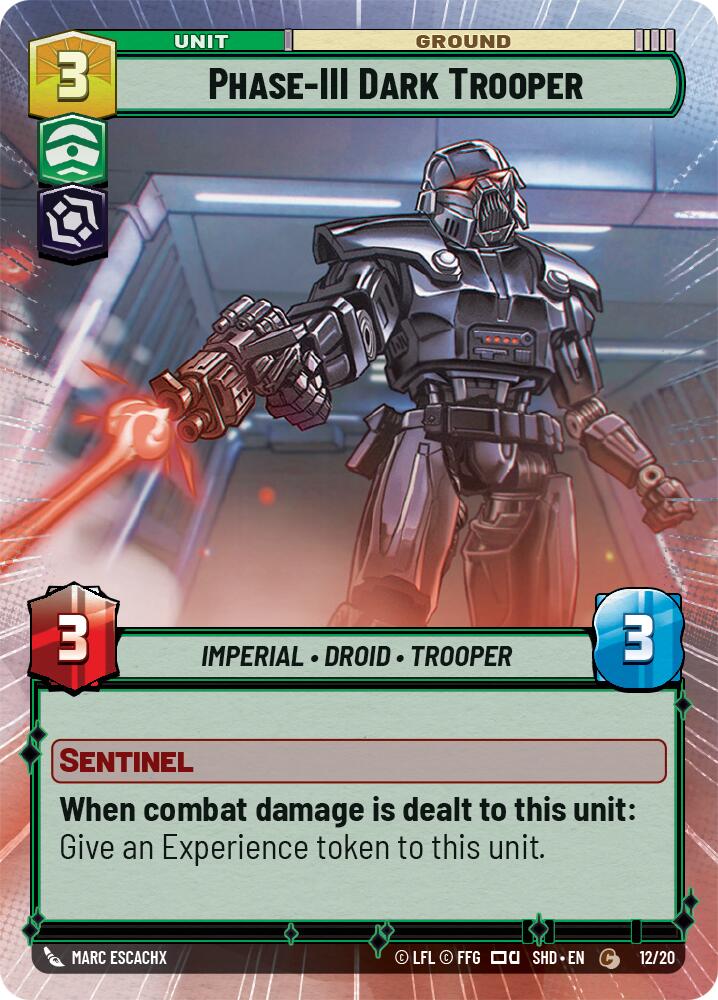 Phase-III Dark Trooper (12/20) (Hyperspace) (12/20) [Shadows of the Galaxy: Weekly Play] | Odin's Place