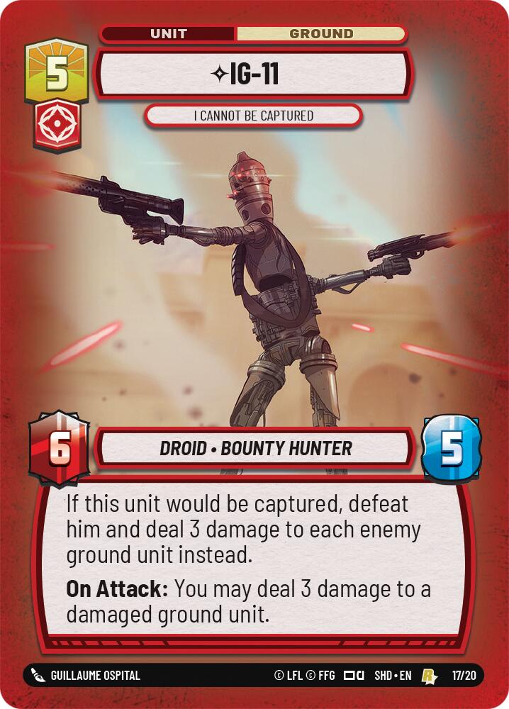 IG-11 - I Cannot Be Captured (17/20) (17/20) [Shadows of the Galaxy: Weekly Play] | Odin's Place