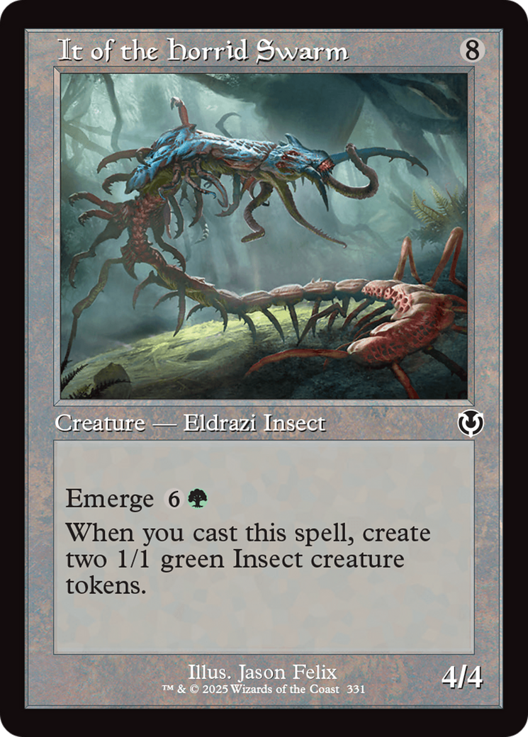 It of the Horrid Swarm (Retro Frame) [Innistrad Remastered] | Odin's Place
