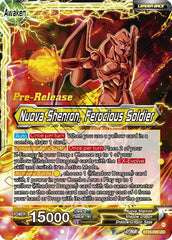Four-Star Ball // Nuova Shenron, Ferocious Solider (BT25-099) [Legend of the Dragon Balls Prerelease Promos] | Odin's Place