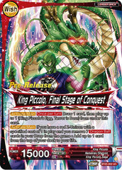 King Piccolo // King Piccolo, Final Stage of Conquest (BT25-002) [Legend of the Dragon Balls Prerelease Promos] | Odin's Place