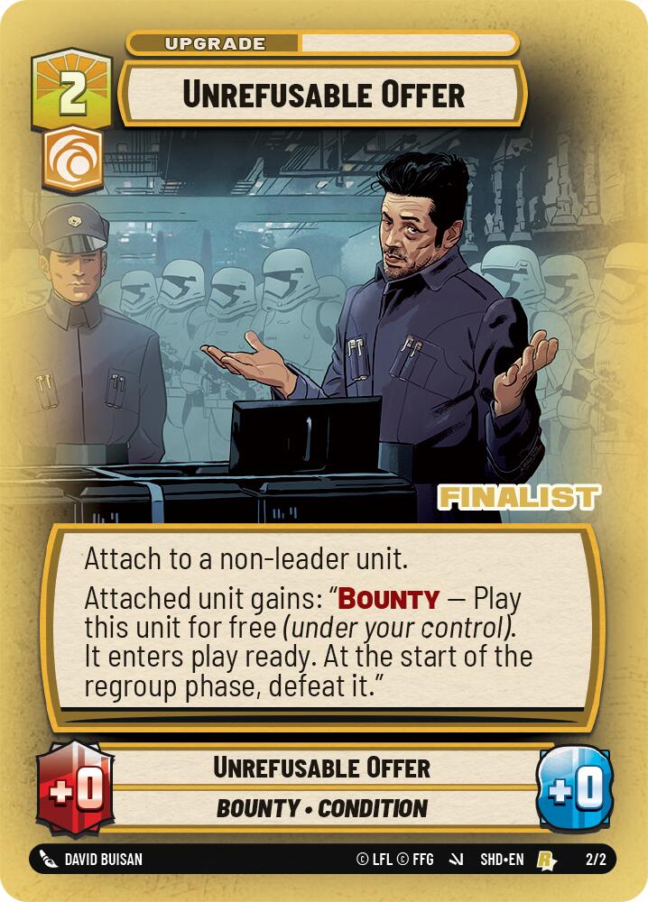 Unrefusable Offer (2/2) (Finalist) (2/2) [Store Showdown Promos] | Odin's Place