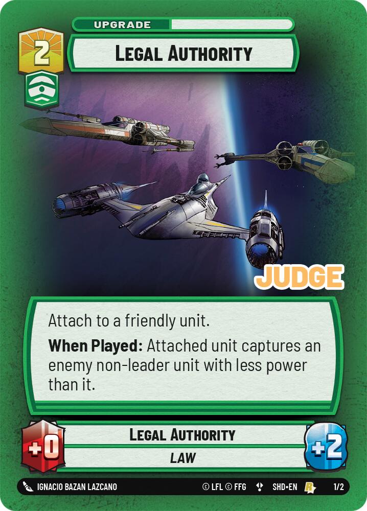 Legal Authority (1/2) (1/2) [Judge Promos] | Odin's Place