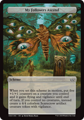 My Followers Ascend (Full Art) [Duskmourn: Archenemy] | Odin's Place