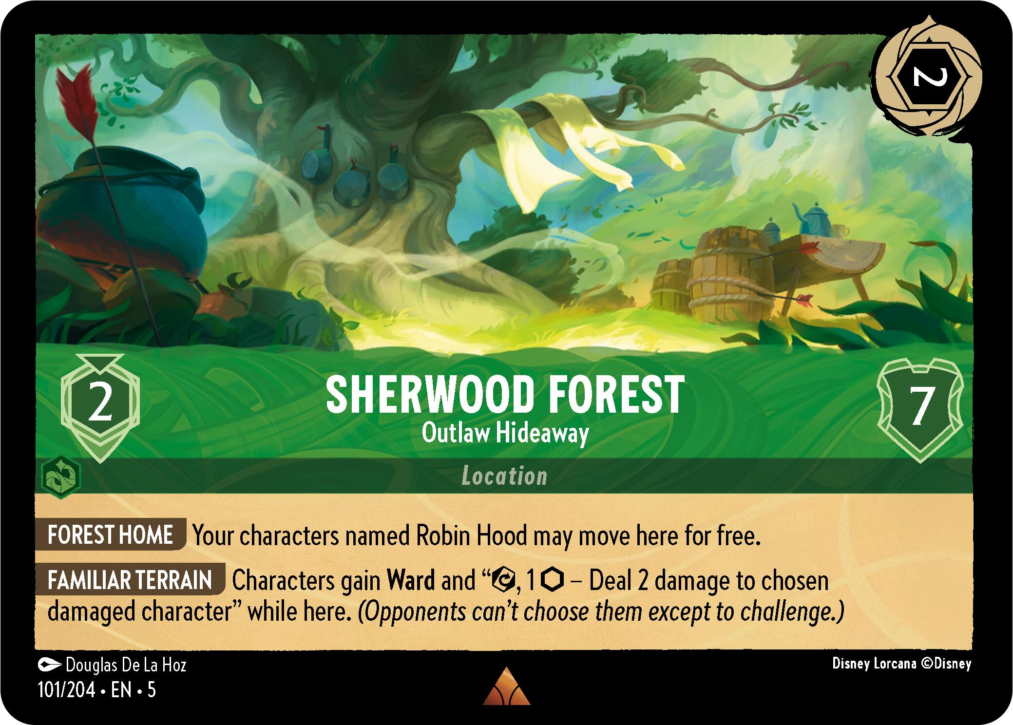 Sherwood Forest - Outlaw Hideaway (101/204) [Shimmering Skies] | Odin's Place