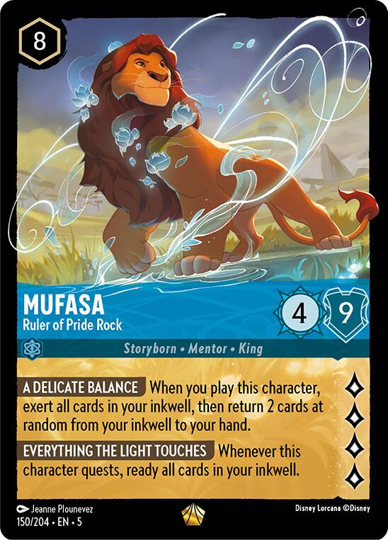 Mufasa - Ruler of Pride Rock (150/204) [Shimmering Skies] | Odin's Place
