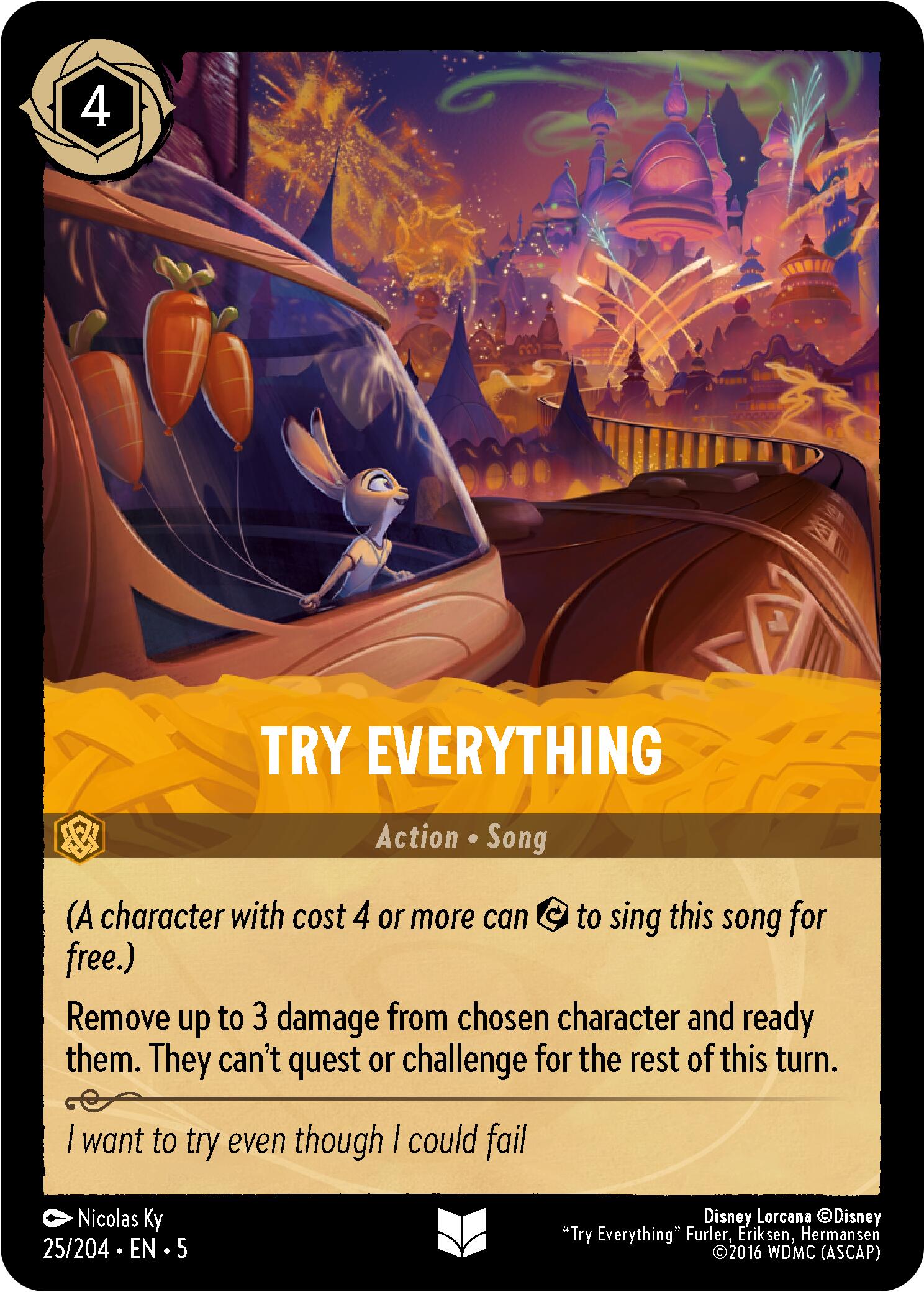 Try Everything (25/204) [Shimmering Skies] | Odin's Place