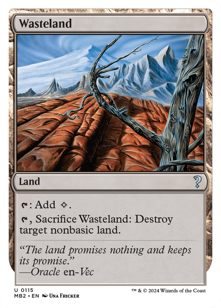 Wasteland [Mystery Booster 2] | Odin's Place