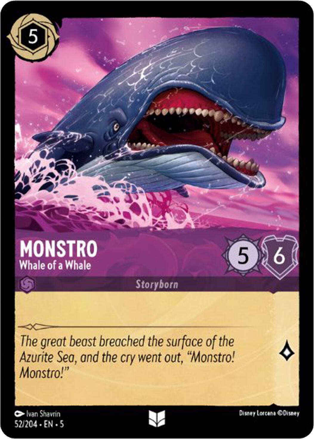 Monstro - Whale of a Whale (52/204) [Shimmering Skies] | Odin's Place