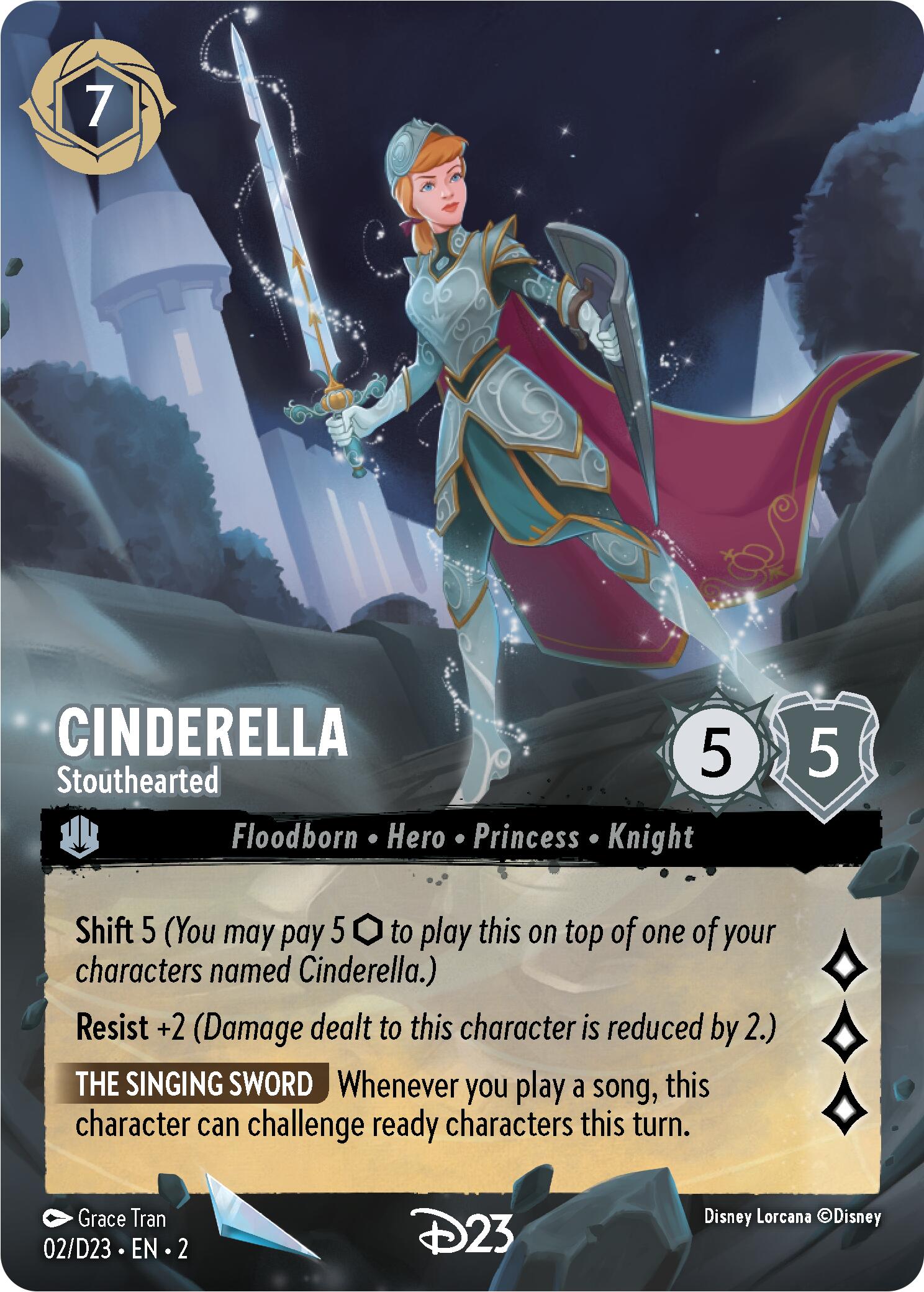 Cinderella - Stouthearted (2) [D23 Promos] | Odin's Place