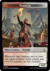 Warrior // Phyrexian Hydra (0012) Double-Sided Token [March of the Machine Tokens] | Odin's Place