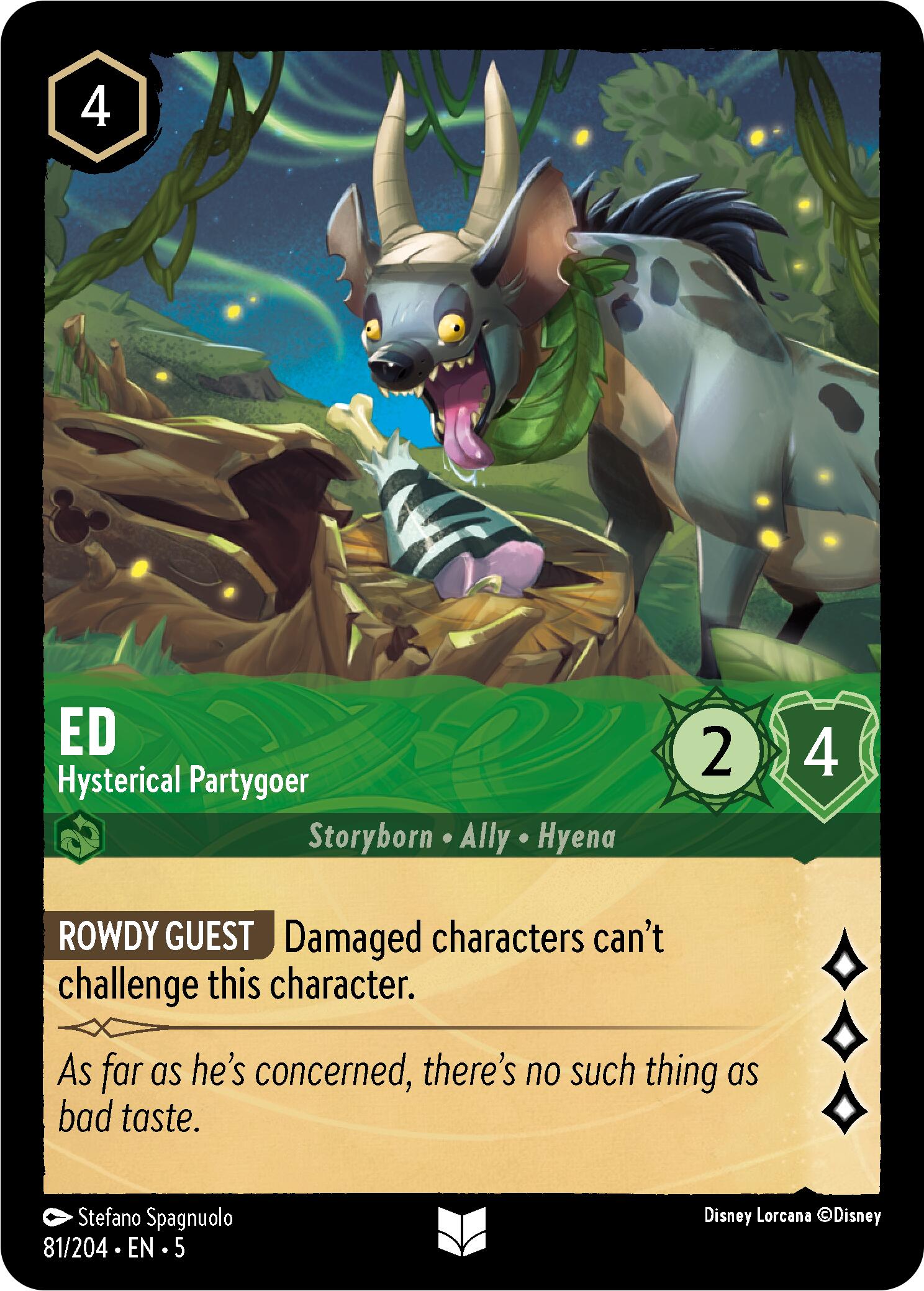 Ed - Hysterical Partygoer (81/204) [Shimmering Skies] | Odin's Place
