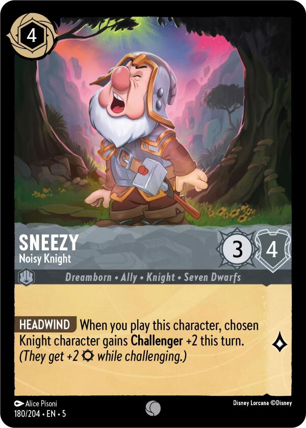 Sneezy - Noisy Knight (180/204) [Shimmering Skies] | Odin's Place