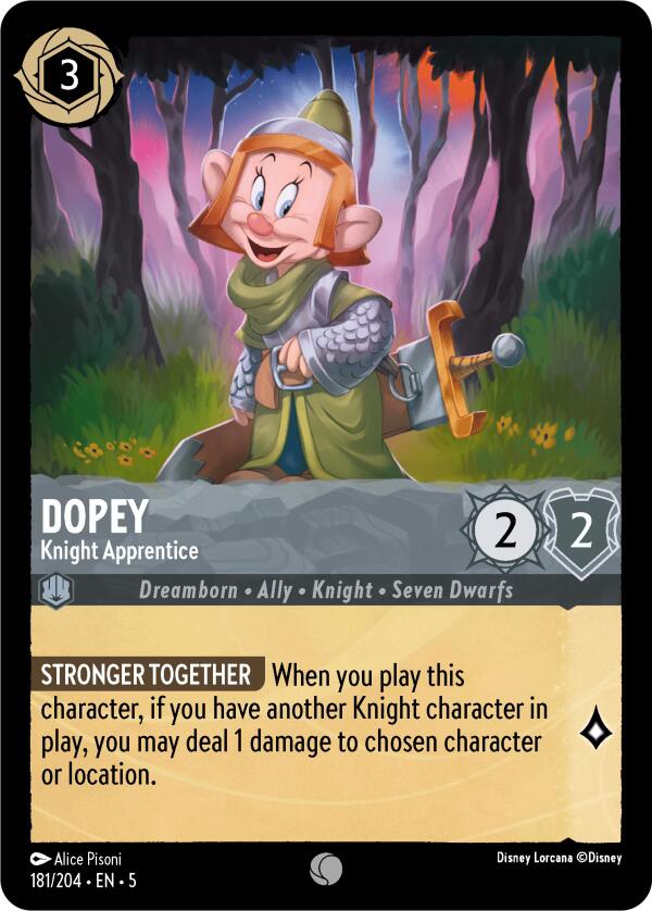 Dopey - Knight Apprentice (181/204) [Shimmering Skies] | Odin's Place