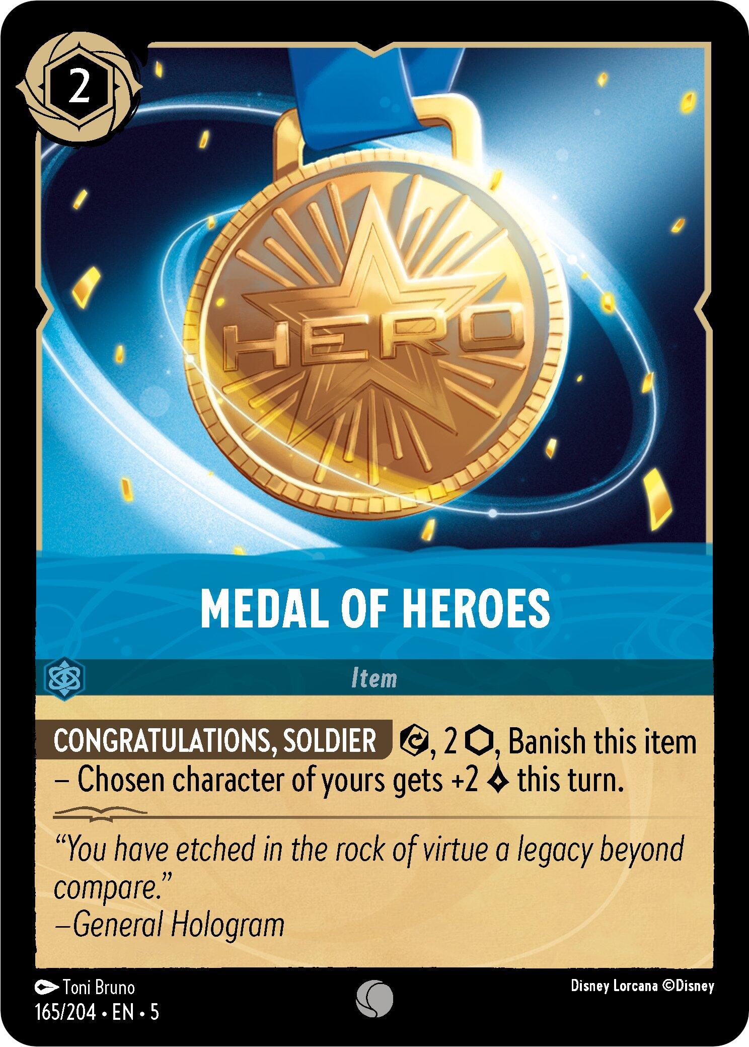 Medal of Heroes (165/204) [Shimmering Skies] | Odin's Place