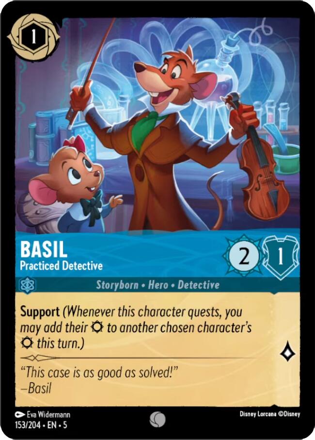Basil - Practiced Detective (153/204) [Shimmering Skies] | Odin's Place