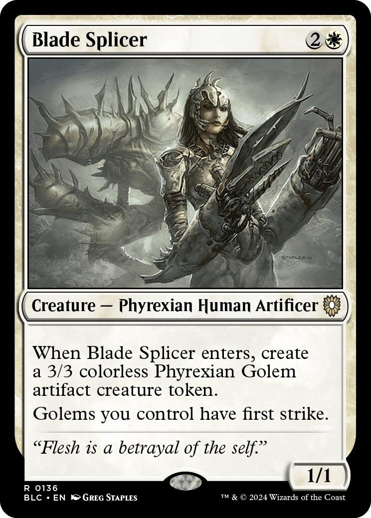 Blade Splicer [Bloomburrow Commander] | Odin's Place