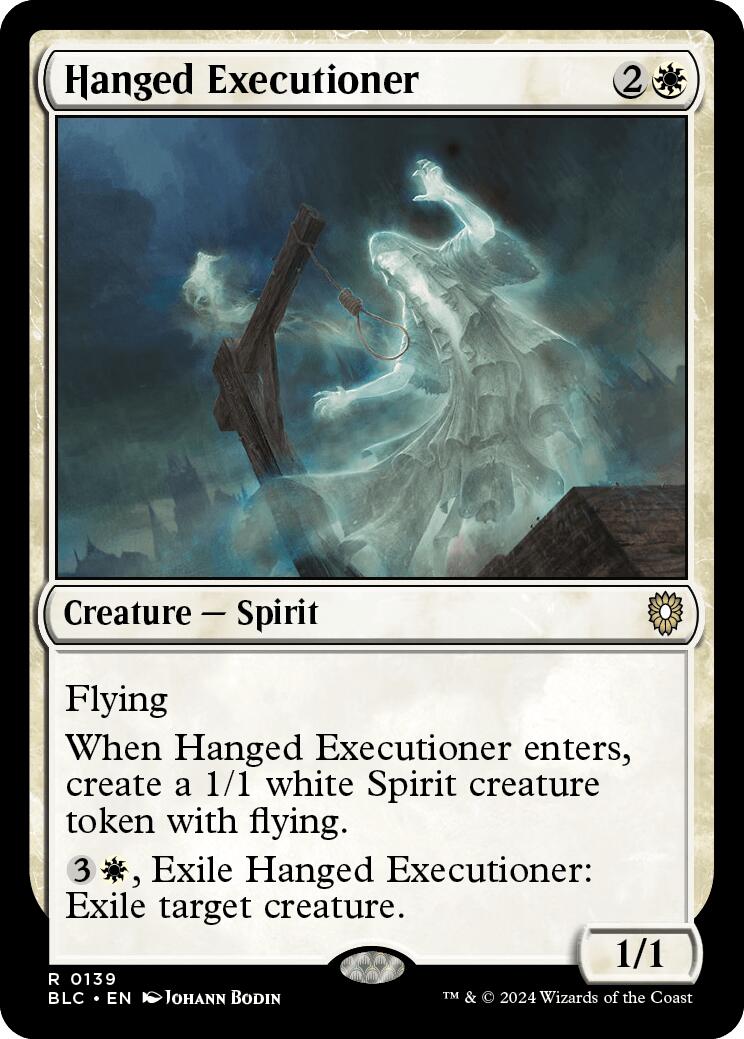 Hanged Executioner [Bloomburrow Commander] | Odin's Place