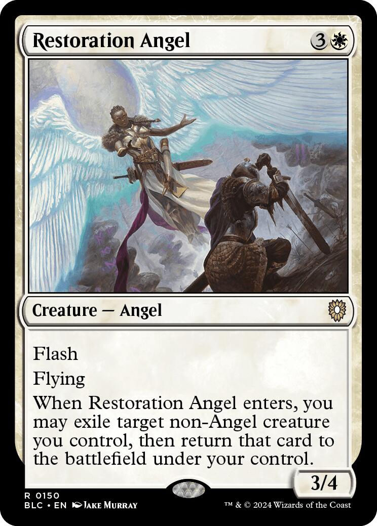 Restoration Angel [Bloomburrow Commander] | Odin's Place